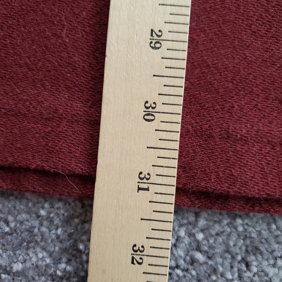 LL bean sweater Mens Large Red pullover 1/4 zip outdoor casual tall - Picture 10 of 10